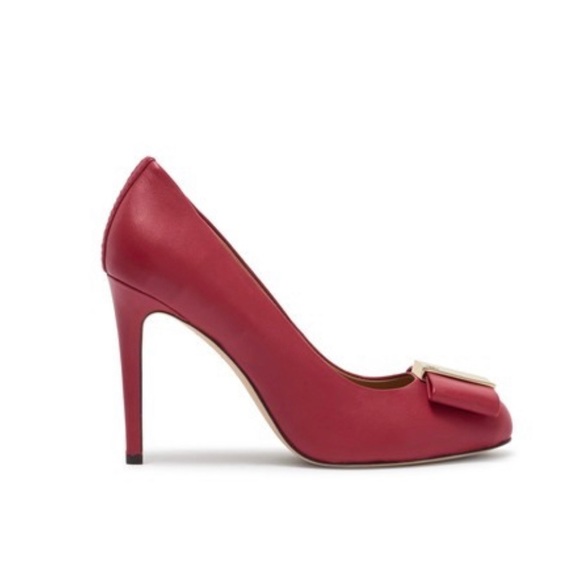 NWT Tory Burch Chase pink leather pumps - Picture 3 of 14